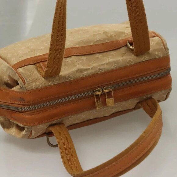 LOUIS VUITTON Monogram Mini Josephine PM Hand Bag Beige M92416 LV Auth 132759 - Picture 7 of 16